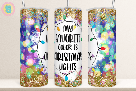 20Oz Christmas Lights Tumbler Wrap Graphics & Crafts Review