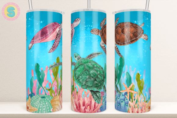 20Oz Sea Turtles Tumbler Wrap: A Graphics & Crafts Review