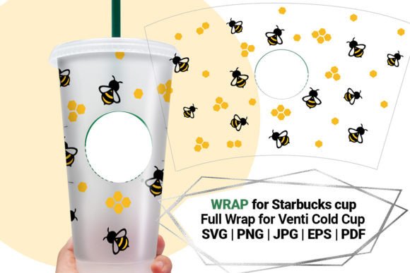 Bee Wrap for Starbucks 24 Oz Cup: Graphics & Crafts Review