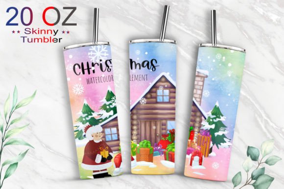 Christmas 20oz Tumbler Wrap: Graphics & Print Templates Review