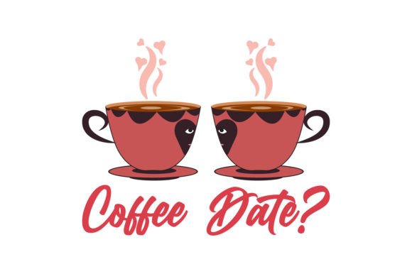 Coffee Date Two Cup of Coffee Craft: Graphics & Crafts Review