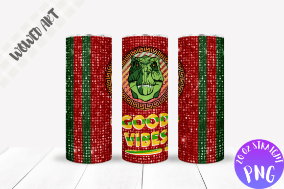 Good Vibes 20 Oz Skinny Tumbler Wrap Graphics & Crafts Review