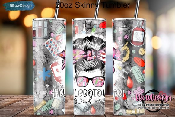 Phlebotomist Life Tumbler Wrap Graphics Review