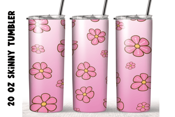 Pink Cute Flowers Tumbler Wrap: A Graphics & Crafts Review