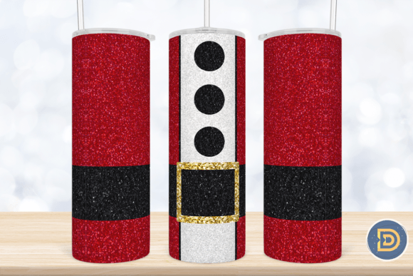 Santa Claus Tumbler Sublimation Graphics for Crafts