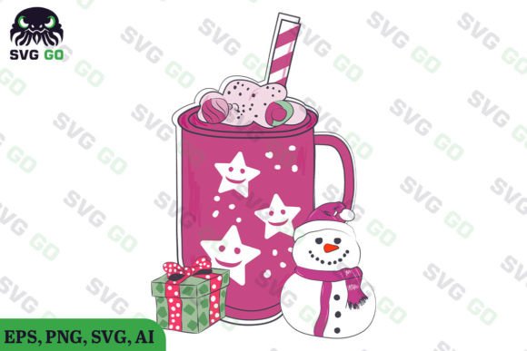 Snowman Coffee Cup Christmas: Graphics & Crafts Review