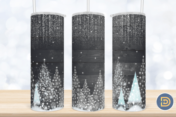 Sparkling Christmas Trees Tumbler Wrap: A Graphics & Crafts Review