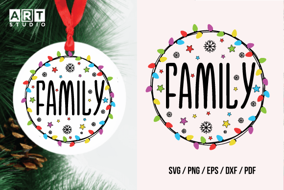 When a Christmas Ornament Sign SVG Becomes a Brand Asset
